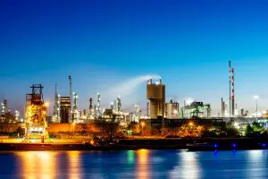 BASF chemical plant in Ludwigshafen, Germany. By Joerg Steber